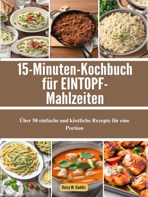 cover image of 15-Minuten-Kochbuch für EINTOPF-Mahlzeiten